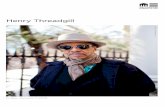 Henry Threadgill - Cleveland Museum of Art · 2019-01-10 · French horn, drums, Henry’s alto sax and flute, and frequent add-ons. With Make A Move, a fluid lineup mixing French