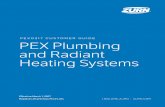 PEX0317 CUSTOMER GUIDE PEX Plumbing and Radiant Heating ... · pex plumbing and radiant heating systems effective march 1, 2017 ... pipe clamps (crimp) xl brass (rfs) elbow46 strut