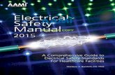 Electrical Safety Manualof information regarding electrical safety, including discussions of codes, standards, regulations, and general concepts upon which the manual is based. The