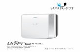In-Wall 802.11ac Wave 2 Wi-Fi Access PointIntroduction Thank you for purchasing the Ubiquiti Networks® UniFi® In‑Wall 802.11ac Wave 2 Wi‑Fi Access Point. This Quick Start Guide