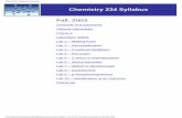 Chem234 Table of Contents - University of Illinois Archivesarchives.library.illinois.edu/erec/University Archives/1505050/Chem234syll02... · Lab 7 -- Methyl m-nitrobenzoate Lab 8
