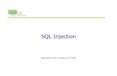 SQL Injection - USF Computer Scienceejung/courses/683/lectures/sql.pdf · SQL Injection: Basic Idea Victim server Victim SQL DB Attacker unintended query receive valuable data 1 2