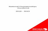 2018 - 2019 · 2019-03-26 · Welsh Netball will plan the rota for umpiring and every effort will be made to have independent umpires for each match. Welsh Netball will provide a