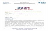 AME OF THE INDUSTRY Adani Wilmar Limited (AWL), UNDRA … · A two day industrial visit was organised for 2nd and 3rd year students of electronics and communication department to
