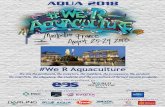 AQUA 2018 - MarEvent RegBro 1-8.pdf · vaulted ceilings... sure to give that far-from-home feeling! AQUA 2018 will celebrate the fact that aquaculture is one of the most important