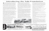 Introducing the Tula Foundation Itula.org/wp-content/uploads/2012/09/di-article.pdfthe Tula Foundation, to thank the people of Quadra Island for being the driving force behind behind