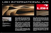 LBH INTERNATIONAL A/S - Hydrex Inter joint/LBH Catalogue_Modified.pdf · LBH INTERNATIONAL A/S Since 1985 LBH has ensured an economical and durable opera-tion of power plants all