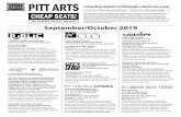 PTT ARTS - OLLI at Pitt 2019 Cheap Seats.pdf · African Pridelands and an unforgettable score including Elton John and Tim Rice’s “Can You Feel The Love Tonight” and “Circle