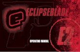 E2 Operating Manual V1 - Amazon S3 · 2017-08-14 · 1 INDEX About this Manual This manual contains the installation and operating instructions for the Eclipseblade E2 Electronic