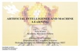 ARTIFICIAL INTELLIGENCE AND MACHINE LEARNING · “Reinforcement learning is a branch of machine learning concerned with using experience gained through interacting with the world