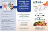 DIABETES EDUCATION* Certified Diabetes Educators (CDE) EDUCATION* · • Has completed additional education and has years of practical experience in diabetes education and care •