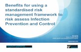 Benefits for using a standardised risk management …...Benefits for using a standardised risk management framework to risk assess Infection Prevention and Control Updated March 2018