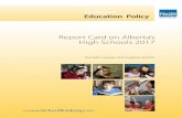 by Peter Cowley and Stephen Easton - Fraser Institute...Education Policy Studies in Report Card on Alberta’s High Schools 2017 by Peter Cowley and Stephen Easton COMPARESchoolRankings.ORG