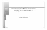 Discounted Cashﬂow Valuation: Equity and Firm Modelsadamodar/pdfiles/ovhds/dam2ed/dcfveg.pdf · In the case of the 2-stage DDM, this can be accomplished as follows: Value of High