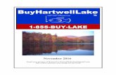 November 2016 - storage.googleapis.com · November 2016 Email your pictures of Hartwell to HartwellLakefront@gmail.com. ... Rock in place. A large storage building for all your toys.