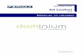 Manual de usuario - Fermaxdocweb2.fermax.com/docs/manuales/97836E Kit Dominium iLOFT Confort V09... · MANUAL DE USUARIO KIT CONFORT - V4.0 Seguridad y Clima 7 de 42 El recuadro desplegado