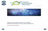 Cyber Excepted Service (CES) HR Elements Course Introduction · 2019-07-08 · Instructor Guide Lesson 1 Course Introduction 5 CES Rev.3 COURSE Introduction and Overview COURSE NAME
