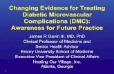 Changing Evidence for Treating DMCs: Impact on Future …...8 Vitamin E: Diabetic Neuropathy • Manzella et al, 2001 – Autonomic nervous system function – 50 patients with type