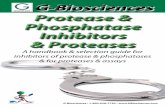 Protease & Phosphatase Inhibitors & Proteaseswolfson.huji.ac.il/purification/PDF/Protease_Inhibitors/...4-(2-Aminoethyl)benzenesulfonyl fluoride hydrochloride Specificity: Specific