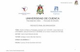 UNIVERSIDAD DE CUENCAdspace.ucuenca.edu.ec/bitstream/123456789/5165/1/tdis106.pdf · Universidad de Cuenca 3 Autor: Carlos David Miranda Bonilla ABSTRACT The cocada, is one of the