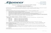 Pioneer Resources Limited (ASX: PIO) · 28 April 2017, Pioneer Resources Limited (“Pioneer˙or the ˆ˛ompany” (ASX: PIO)) is pleased to update ... spodumene occurs within the