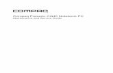 Compaq Presario CQ45 Notebook PCwelcome.hp-ww.com/ctg/Manual/c01597758.pdf · Compaq Presario CQ45 Notebook PC Maintenance and Service Guide. © Copyright 2008 Hewlett-Packard Development