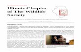 ICTWS Newsletter Winter 2015 Illinois Chapter of The ...wildlife.org/wp-content/uploads/2015/11/2015_Winter_ICTWS_Newsletter1.pdf · ICTWS Newsletter Winter 2015 . Illinois Chapter