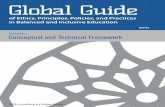 Global Guide · 2019-10-09 · Global Guide of Ethics, Principles, Policies, and Practices in Balanced and Inclusive Education Balanced and Inclusive Education, which support the