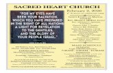 February 2, 20202020/02/02  · 3 Dear Sisters and Brothers in the Lord, Welcome to Sacred Heart Church! It is a blessing to have you join our worshiping community as we celebrate