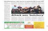 Wreckingballtour,oddsShortenonfittingtheBilltoleadLabor · BUTCHERY and bravery are the words Australian trekkers are using to describe a terrify-ing attack in Papua New Guinea that
