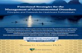 Management of Gastrointestinal Disorders · Functional Strategies for the Management of Gastrointestinal Disorders is designed to help clinicians and other healthcare professionals