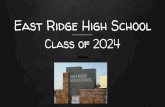 East Ridge High School · Your core classes will take up 11 or 12 spots Your elective classes will take up 6 or 7 spots. Choose Your Own Adventure! ... You are required to take 1