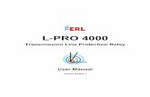 L-PRO 4000 · • 1.0 to 1.3 cycle operation at 80% reach, ideal for EHV transmission line applications • Ring bus capability – breaker failure and individual breaker monitoring
