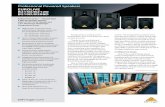 Professional Powered Speakers - Gear4musiccdns3.gear4music.com/media/5/50564/download_50564_1.pdfPage 3 of 5 cause audible distortion. BEHRINGER didn’t invent Class-D technology,