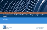 Instrumentation of Top Drives for Prevention of … Real-time...Instrumentation of Top Drives for Prevention of Dropped Objects on Drill Floors Chris Tolleson ©Lloyd’s Register