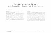 Europeanization Impact on Croatia’s Course to Democracy · Europeanization Impact on Croatia’s Course to Democracy depends directly upon speciﬁ c mechanisms and intervening