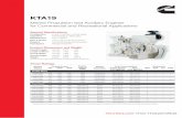KTA19 - cummins.com.au brochure.pdf · T E C H N O LO G Y T H A T T R A NSF O R M S KTA19 Marine Propulsion and Auxiliary Engines for Commercial and Recreational Applications General