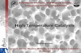High Temperature Catalysis - Max Planck Society3. High Temperature Catalytic Processes in Industry and Research 4. Surface and Gas Phase Reaction Kinetics 5. Physical Transport Processes