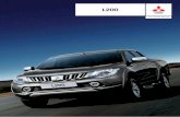 L200 16MY Brochure - Global Van Solutions · the L200 rides more like an SUV than an LCV, feeling composed and settled around bends and over potholes. This is a highlight which is