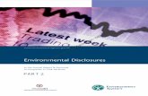 Environmental Disclosures - gov.uk...Environment Agency FTSE All Share Environmental Disclosure 2 About Trucost Trucost plc is an environmental research company that was founded in