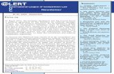 @LERT SUMMARY - LIDC 2015/Cycle 2015/AlertLIDCIssue 1.pdf · @LERT nternational League of Competition Law N° 01 -2014 - September FOCUS ON In March 2014, the European Parliament