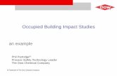 Occupied Building Impact Studiespsc.tamu.edu/files/symposia/2010/presentations/track4/Partridge.pdf · Scope of Dow Occupied Building Impact Studies A multi-year program has supplemented