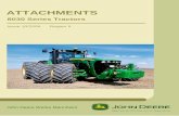 8030 Attachments 10-06 - Deere · Issue 10-2006 (RI, RII) ATTACHMENTS FOR FIELD INSTALLATION 8030 Series Tractors-5 Cigarette Lighter and Ash Tray Cigarette Lighter heat element and
