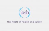 the heart of health and safety Bratec_Kampanja IOSH...IOSH The Institution of Occupational Safety and Health O IOSH-u-Ustanovljen 1945; Royal Charter 2003 -Mednarodni NGO status (ILO)