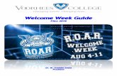 Welcome Week 2018 - Voorhees College · 15th Classes Resume 15th–19th Academic Advising Week November 4th – 11th Homecoming Week ... Academic Success Center Ms. Eartha Hammond–