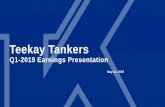 Teekay Tankers · write-offs or other non-recurring items, less unrealized gains from derivatives and other non-cash items. Please refer to the Teekay Tankers Earnings Releases for