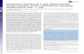 Intratumoral injection of a CpG oligonucleotide reverts ... · Intratumoral injection of a CpG oligonucleotide reverts resistance to PD-1 blockade by expanding multifunctional CD8+
