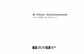 FRIDAY MAY - BMOPbmop.org/sites/default/files/bmop-may14-program-4.pdf · 2015-04-06 · sections, plus percussion and optional parts for saxophones and piano. Fine created a charming,