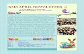 KMS APRIL NEWSLETTER · Events receiving a II- were the sax duets of Noah Hamelton and Wyatt Handyside; and Reese Hoffman and Noah Hamelton. KMS APRIL NEWSLETTER Layne Billings, Principal