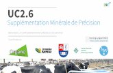 Supplémentation Minérale de Précision...This project has received funding from the European Union’s Horizon 2020 research and innovation programme under grant agreement 731884